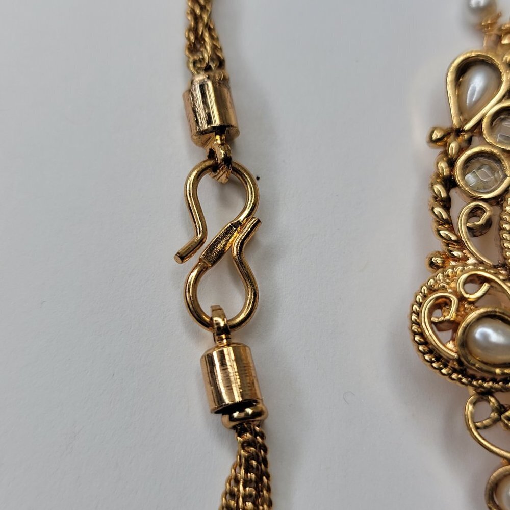 Ethnic Antique Gold Tone Pendant - Picture 6 of 14